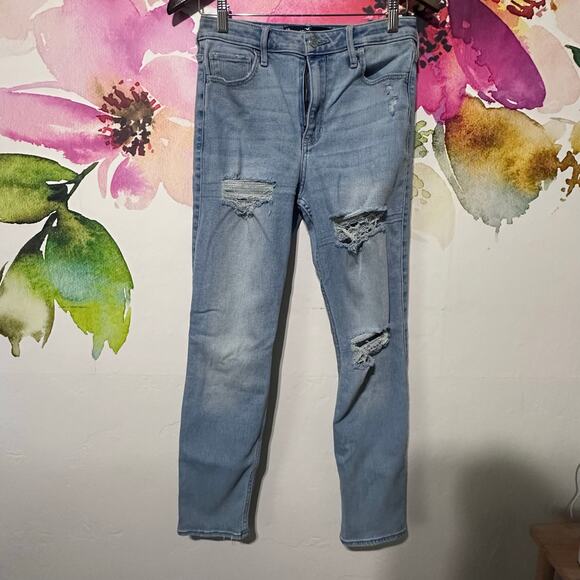 Hollister Denim - Hollister Ultra High Rise Skinny Ankle Straight Leg Size W27 L27 Vintage Stretch